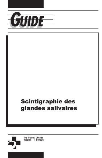 guide intitulé étude des glandes salivaires. - The Ottawa Hospital