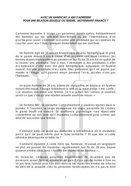 prostituées handicapés