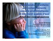 Comprendre les enfants aux comportements sexuels ...