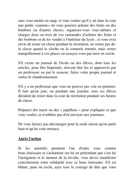 Petit livre rouge des écoliers et lycéens (pdf) - L'Etoile Rouge