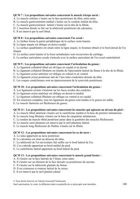 Poly Anatomie 10-11.pdf - Tutorat Associatif Toulousain