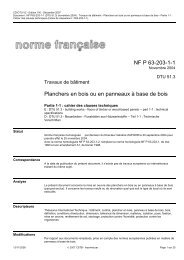 NF P63-203-1-1 (DTU 51.3)