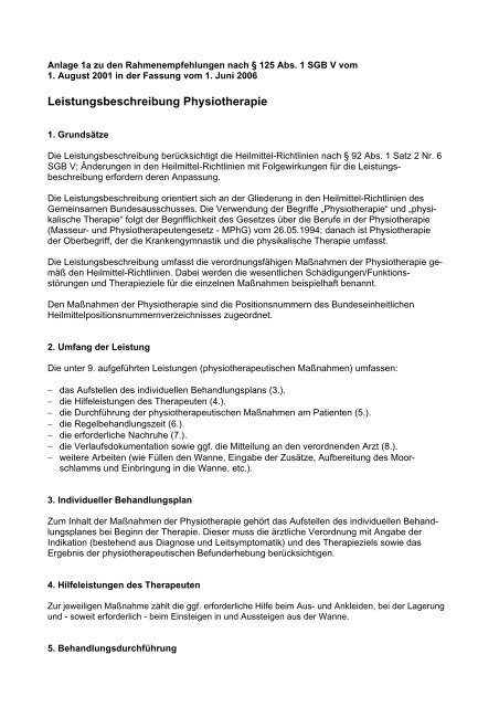 Anlage 1a Aok Gesundheitspartner