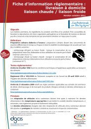 Fiche d'information réglementaire : livraison à domicile liaison ...