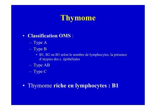 Lymphome Lymphoblastique T enfant et adulte