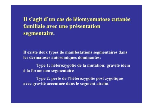 Génodermatoses associées aux cancers - Société Médicale des ...