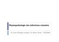 Physiopathologie des infections cutanées - Atlas