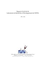 Rapport d'activite 2010 du LRDE - Lrde - Epita