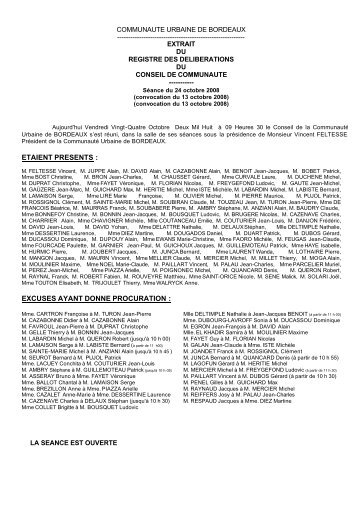 Syndicat Intercommunal des Jalles de Lande à Garonne ... - La CUB
