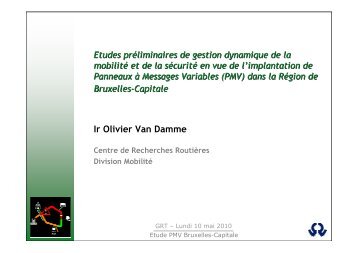 Ir Olivier Van Damme