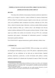 EMPRESAS TRANSNACIONAIS E QUESTÕES ... - EBAPE / FGV