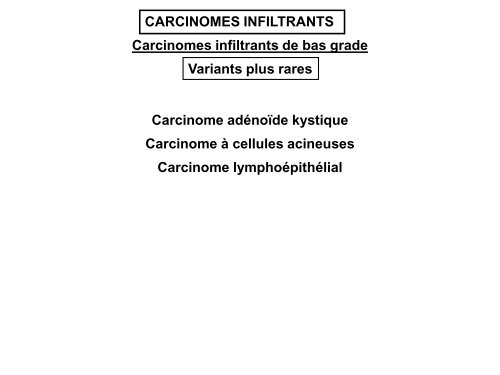 Carcinome canalaire in situ