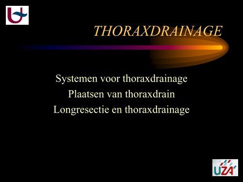 Thoraxdrain - Belsurg