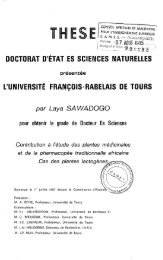 DOCTORAT D'ÉTAT ES SCIENCES NATURELLES l'UNIVERSITÉ ...