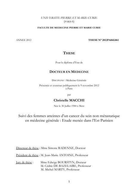 rencontres cancerologie francaise 2012