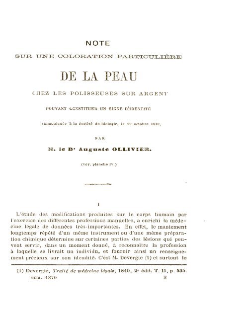 comptes rendus des séances et mémoires de la société de biologie ...