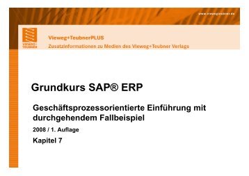 Grundkurs SAP® ERP