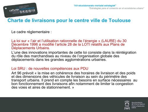 Charte de livraisons pour le centre ville de Toulouse - Portal do ...