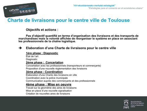 Charte de livraisons pour le centre ville de Toulouse - Portal do ...