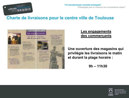 Charte de livraisons pour le centre ville de Toulouse - Portal do ...