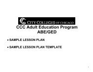 Sample Lesson Plan and Template