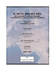 EL DELTA UNA VEZ MÁS: - Environmental Defense Fund