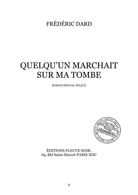 Dard Frederic-Quelqu'un marchait sur ma tombe.pdf