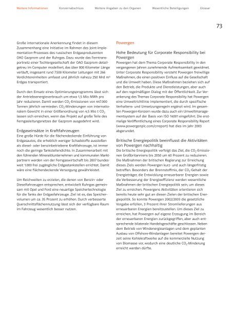 Geschäftsbericht 2003 - E.ON - Strom und Gas - Info-Service - E.ON ...