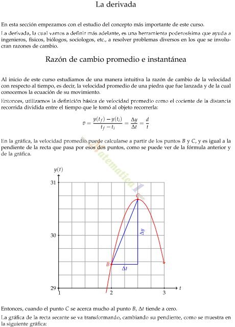 C·lculo Diferencial - MATEMATICAS EJERCICIOS RESUELTOS