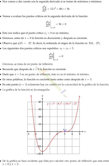 C·lculo Diferencial - MATEMATICAS EJERCICIOS RESUELTOS