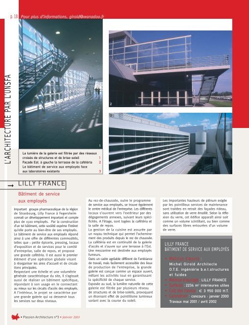 Passion Architecture n°3 - UNSFA - Le syndicat des Architectes