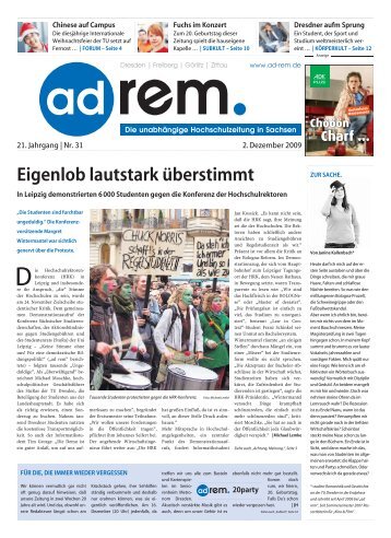 Eigenlob lautstark überstimmt - ad-rem