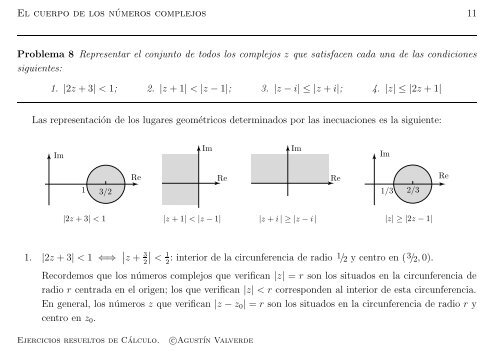 Ejercicios resueltos de C´ALCULO