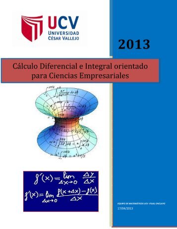 Apuntes de Cálculo Diferencial