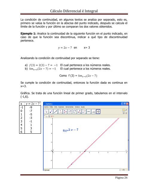 Apuntes de Cálculo Diferencial