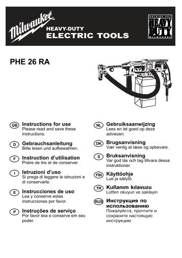 PHE 26 RA - Milwaukee