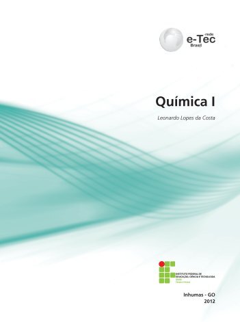 Química I - Rede e-Tec Brasil - Ministério da Educação