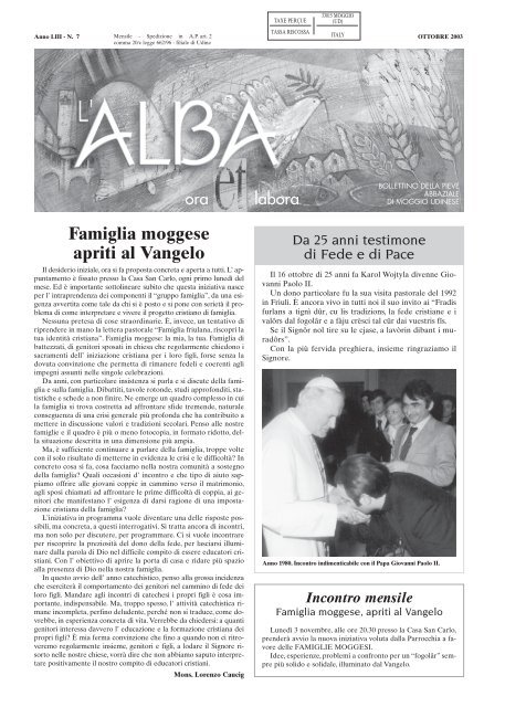 ALBA ottobre 2003.pdf - Webdiocesi