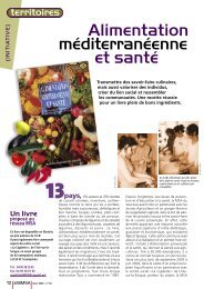 Alimentation méditerranéenne et santé - MSA