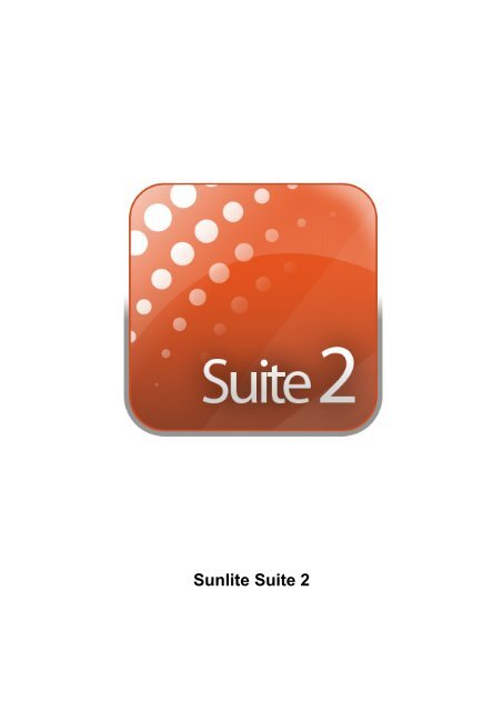 TÉLÉCHARGER SUNLITE SUITE