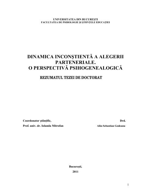 Vindecarea Arborelui Genealogic