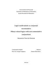 Logici multivalente cu conjunctii necomutative (Many-valued logics ...