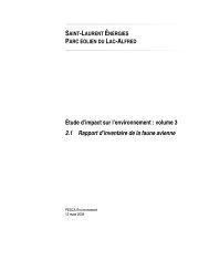 Rapport d'inventaire de la faune avienne - EDF EN