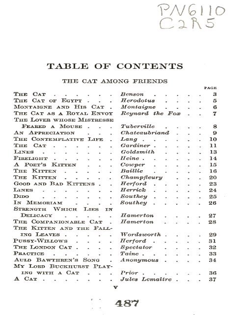 the cat - World eBook Library