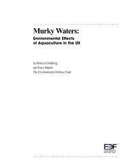 Murky Waters: - Environmental Defense Fund