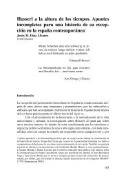 Husserl a la altura de los tiempos. Apuntes incompletos para una ...