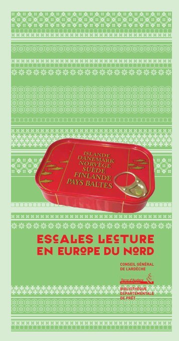 Escales lecture en Europe du nord - Ardèche