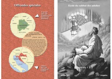 L'Apocalypse - Seventh Day Adventist Reform Movement