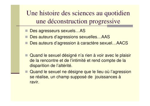 Quand la délinquance devient sexuelle - Université Rennes 2