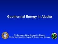 Alaska Technology Update: Geothermal Energy In Alaska - EERE